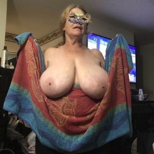 Granny big boobs
