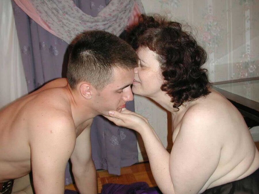 Mature with young boy