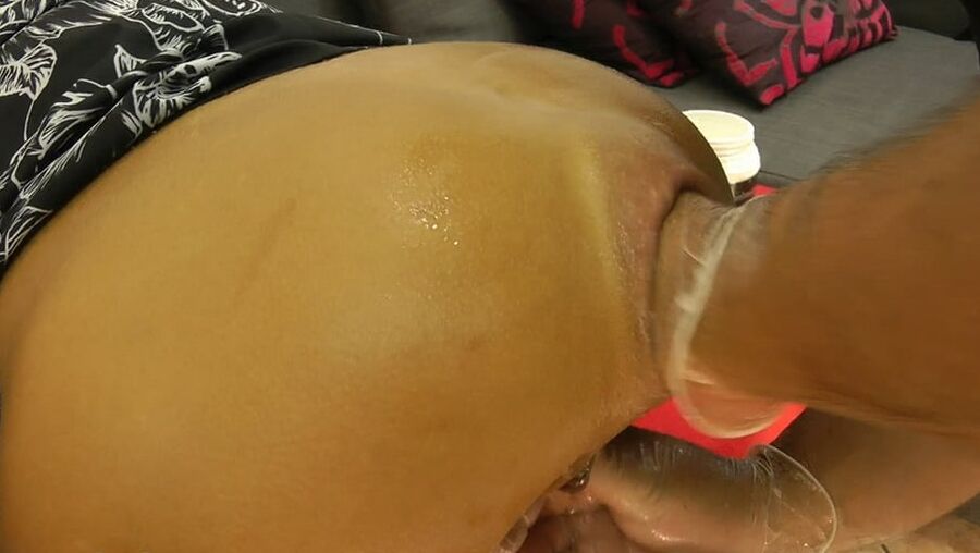 Double Anal Massage at the Motel