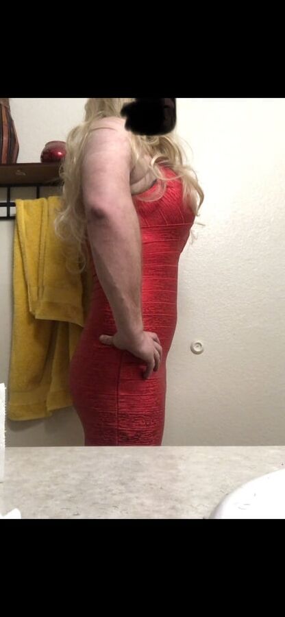 New dress red