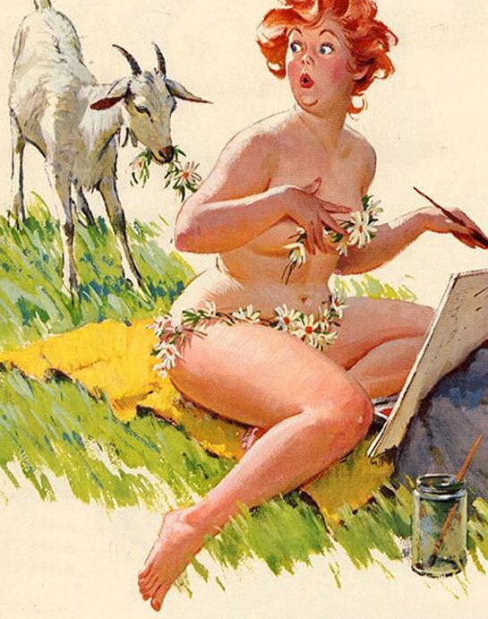 Plus-Size Pin-Up Hilda