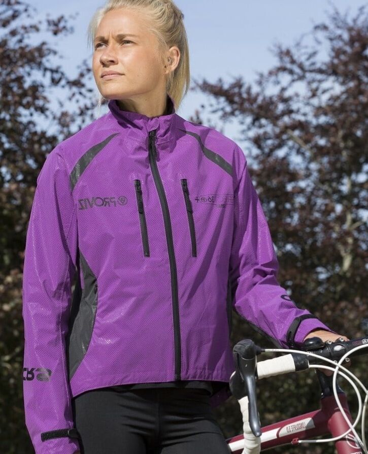 Women in cycling gear