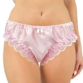 Panty satin flutter