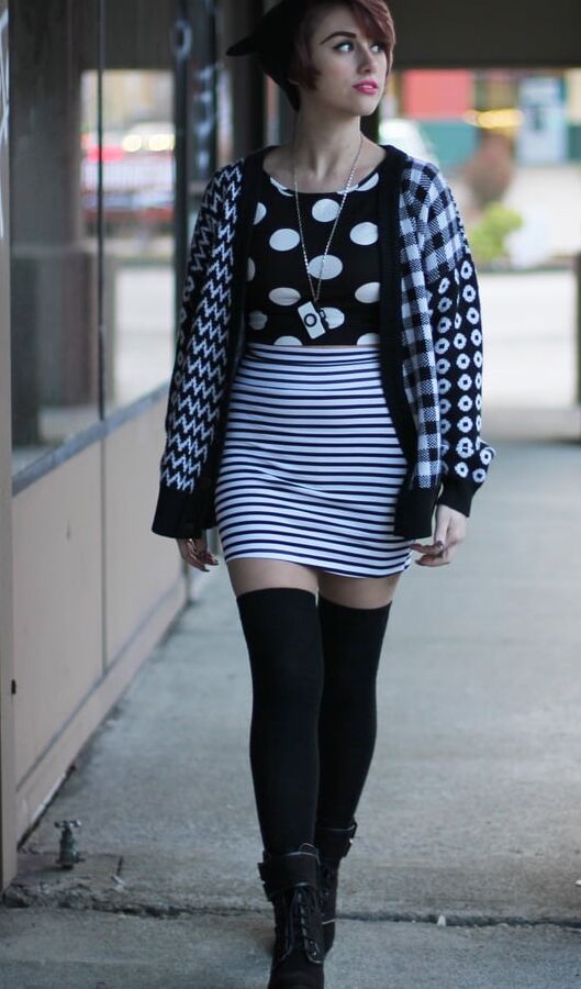Cute Pantyhose Fashionista USA Part