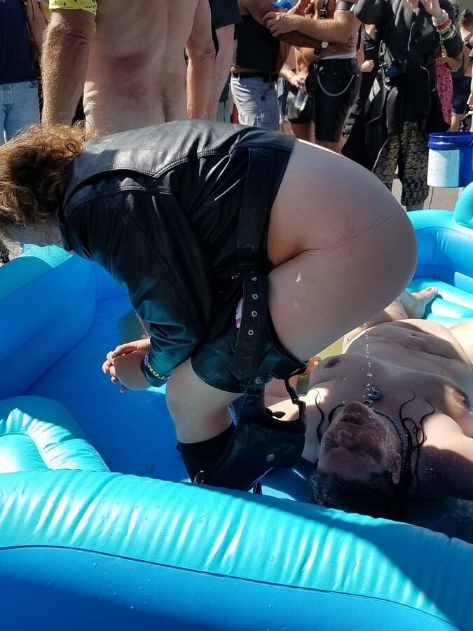 pissed on!