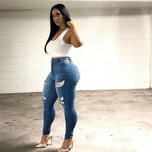 White top Blue Jeans