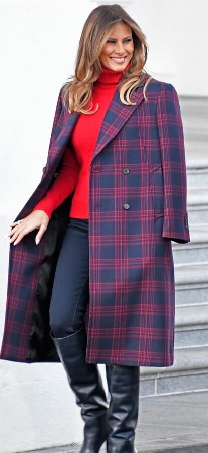 Female Celebrity Boots &amp; Leather - Melania