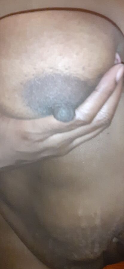 BLACK Wife slut spreading pussy for all to see