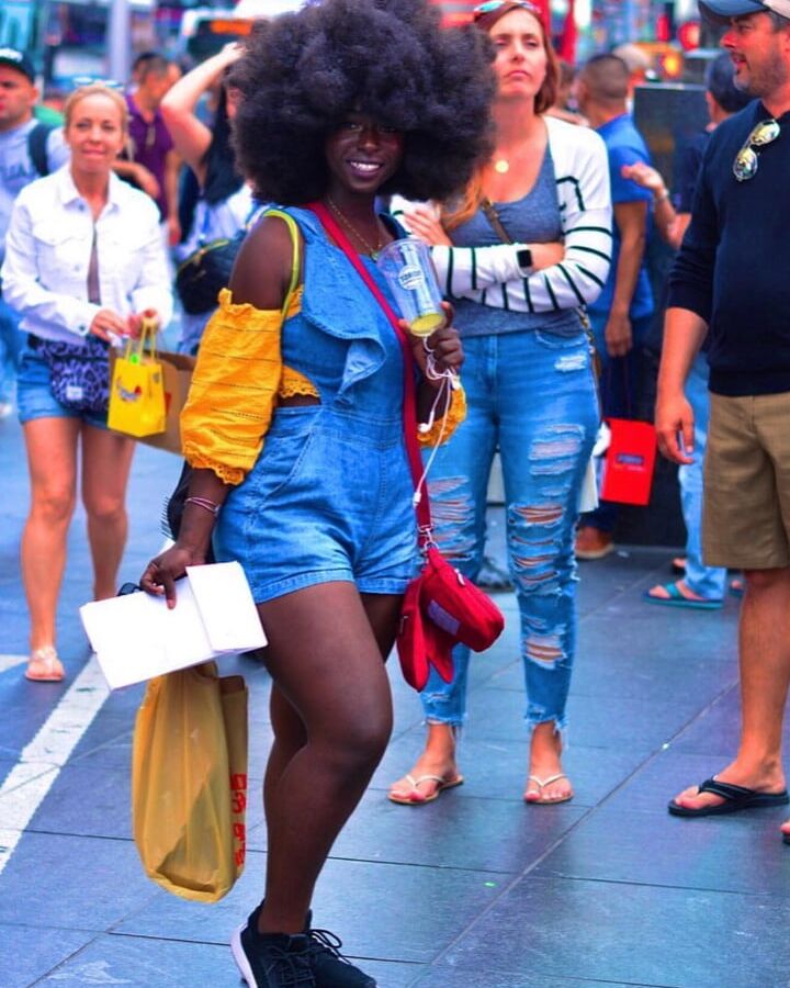 Curvy Black Babe Hogoe