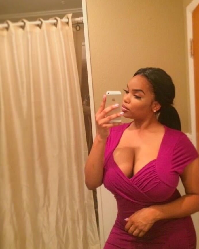 Thick ebony Texas woman