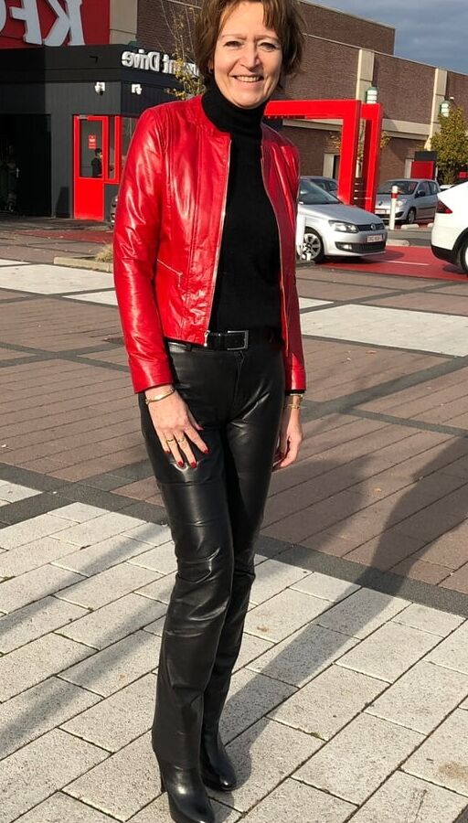 Elegante Leder Fotzen