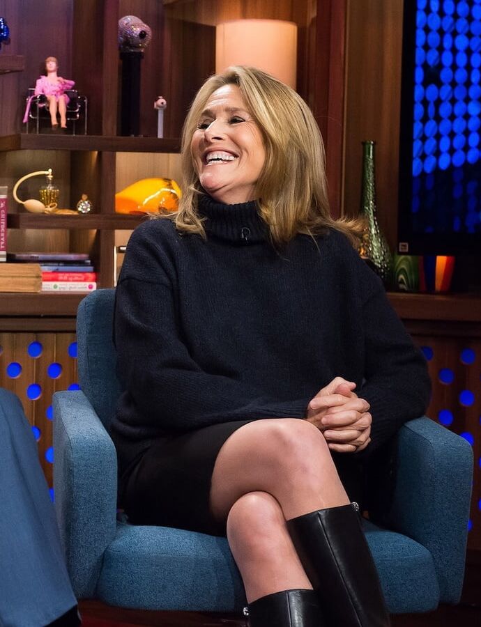 Female Celebrity Boots &amp; Leather - Meredith Vieira