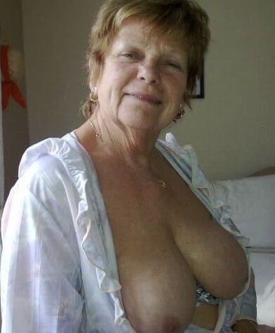 Granny big boobs