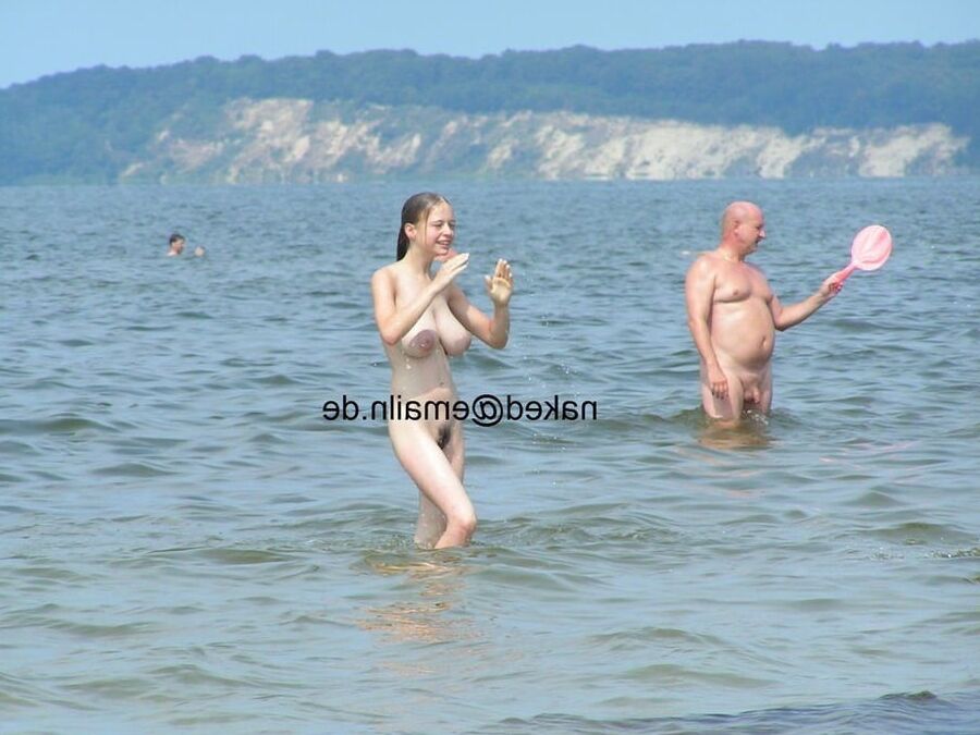 skinny huge boobs nudist