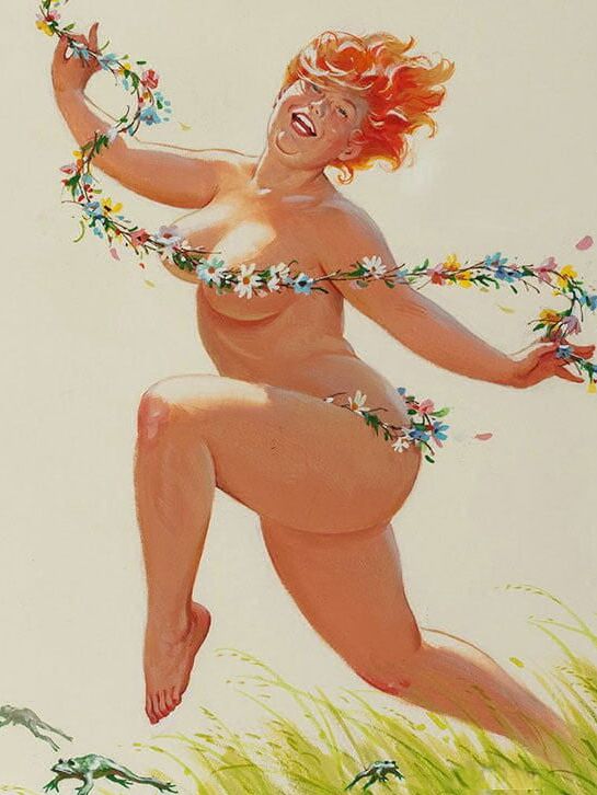 Plus-Size Pin-Up Hilda