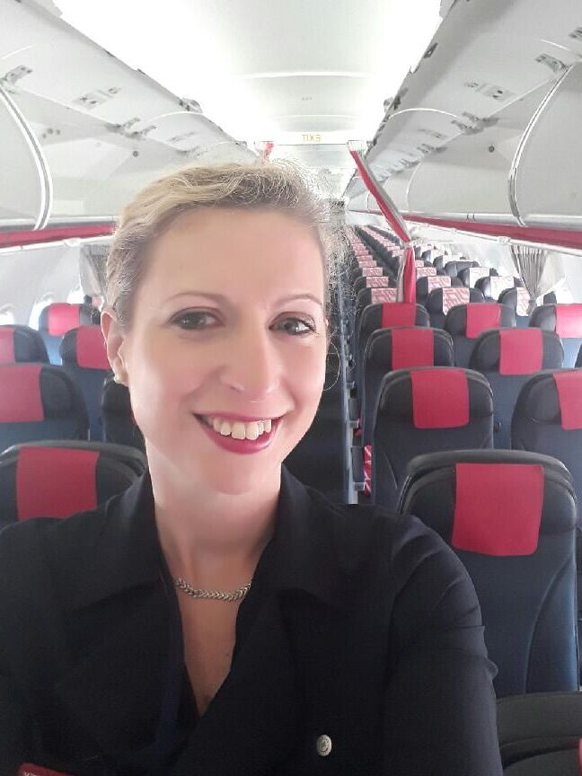 CLAIRE MARZIOU FRENCH CABIN CREW