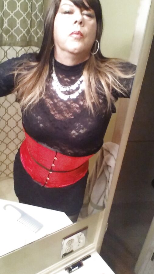 New dress red