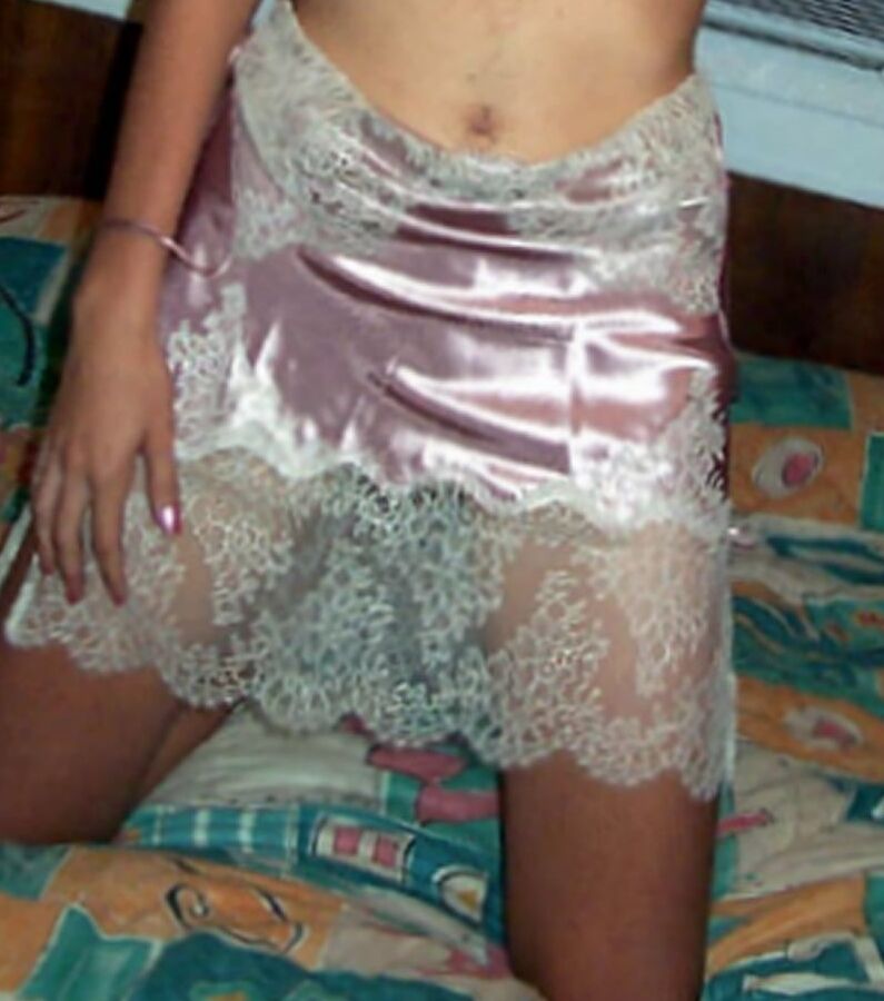 Silky Lingerie Panties Bras Silky Half Slips Lacy Full Slips