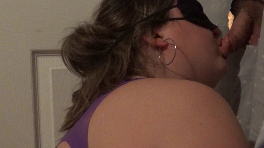 Bbw cuckold wife st glory hole try