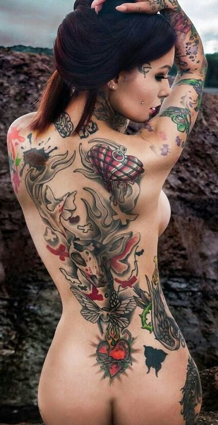 Inked asian