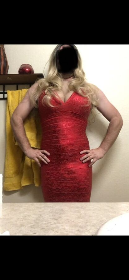 New dress red