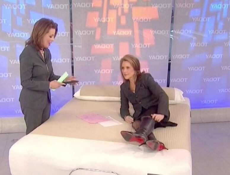 Female Celebrity Boots &amp; Leather - Meredith Vieira