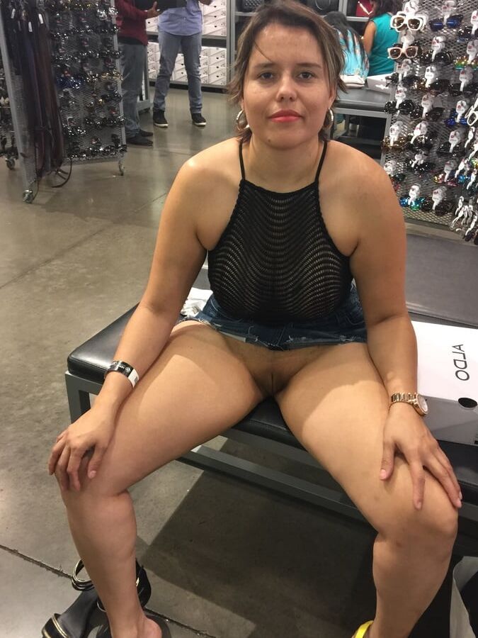 ladies out and about showing off