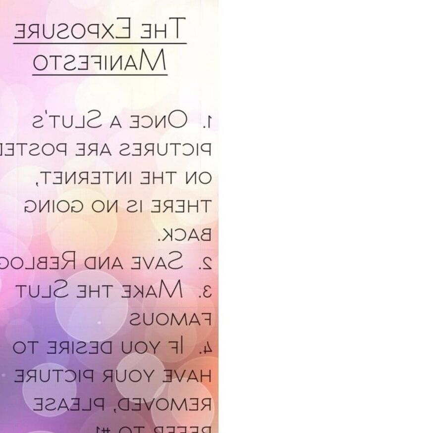 SLUT EXPOSURE TEMPLATES