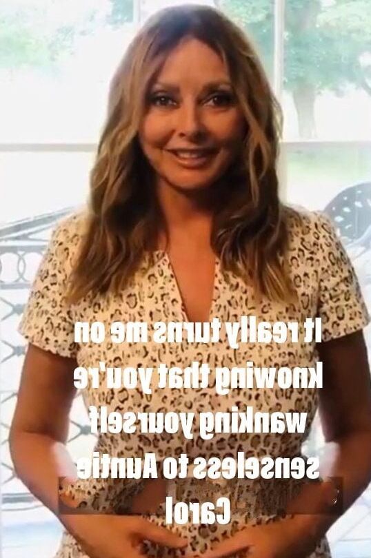 Carol Vorderman captions