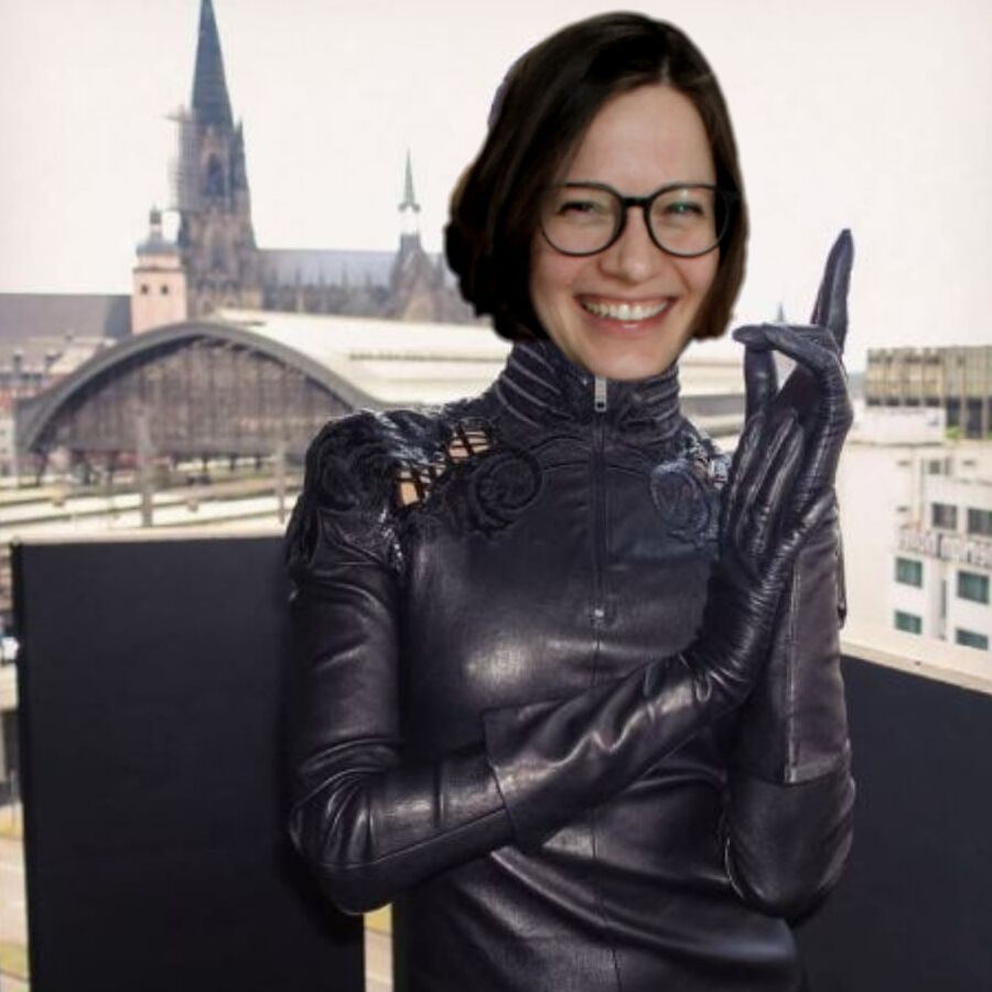 Elegante Leder Fotzen