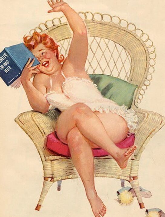 Plus-Size Pin-Up Hilda