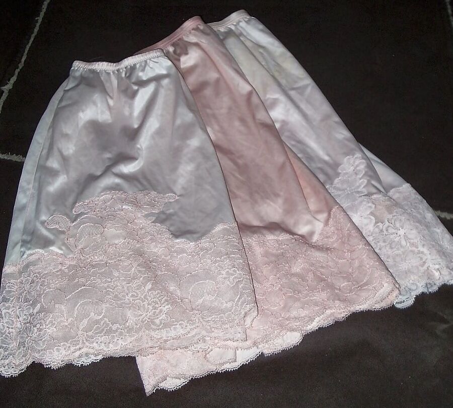 Lacy Lingerie Silky Slips Panties Bras Camisoles &amp; More !