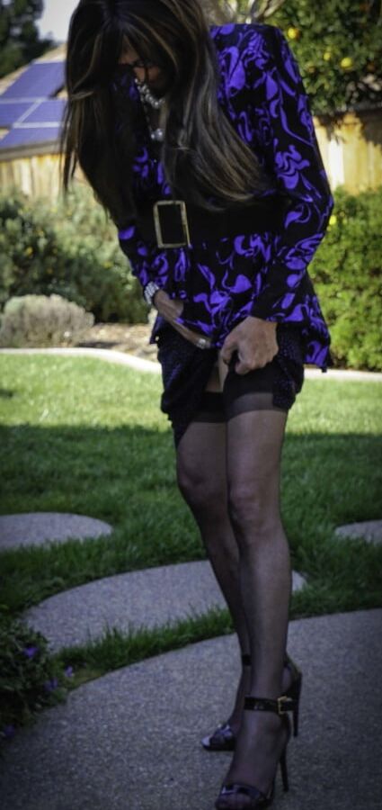 Mega post. Silk, Stockings, Satin, High heels and more