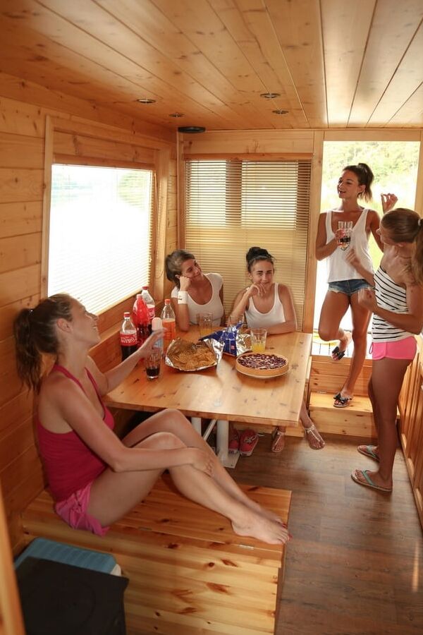 Farewell Party Ends Up In Lesbian Orgy