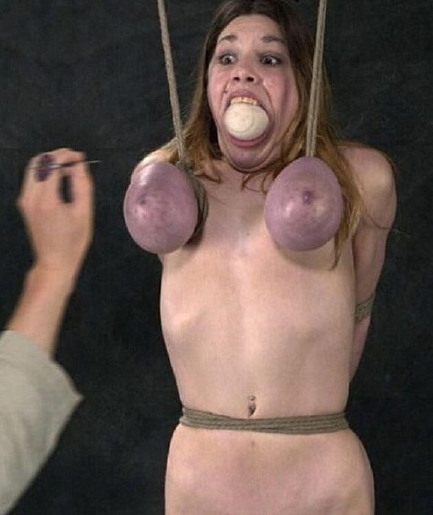 Tits bondage