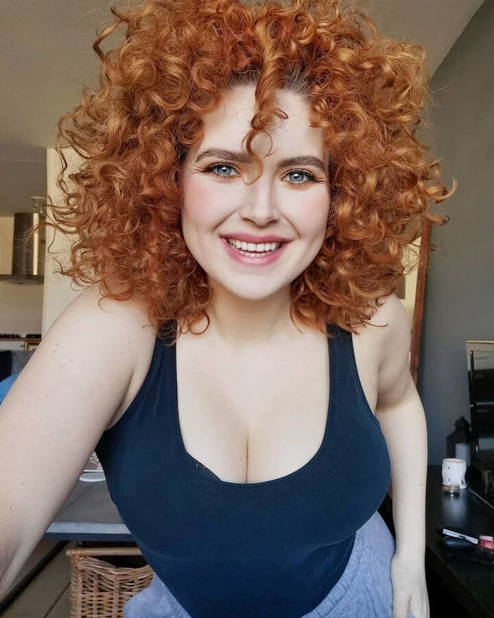 Curly Redhead Fabienne