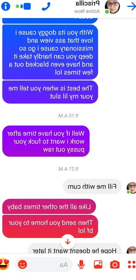 Cheating texts from gfs phone part