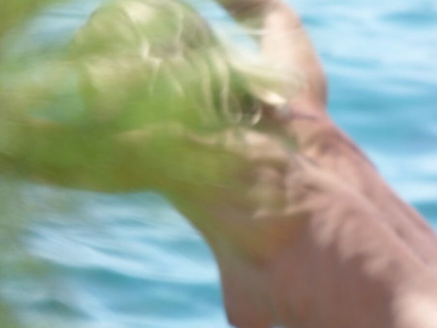 Topless milf voyeured in Tribunj Croatia