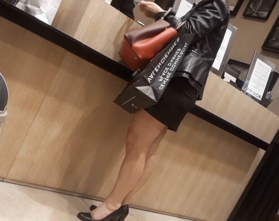Premiere sortie shopping