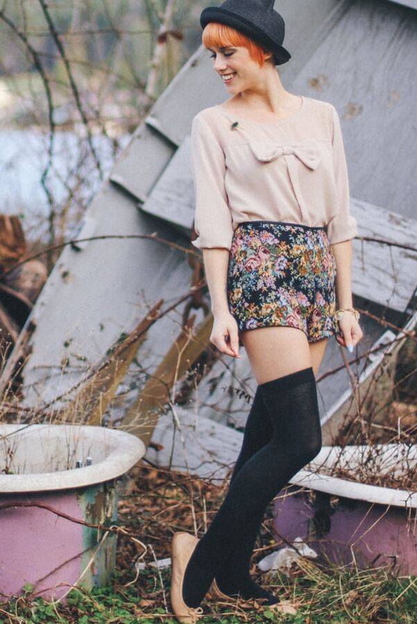Cute Pantyhose Fashionista USA Part