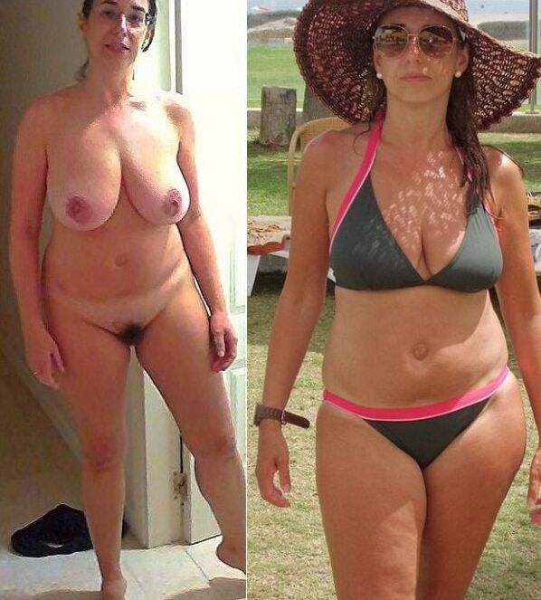 milfs dressed undressed