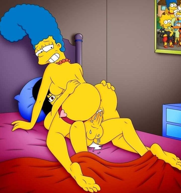 The simpsons and cartoon