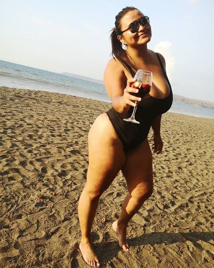 Busty woman