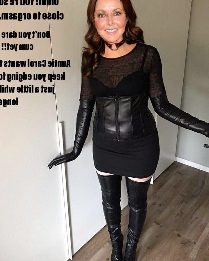 Carol Vorderman captions