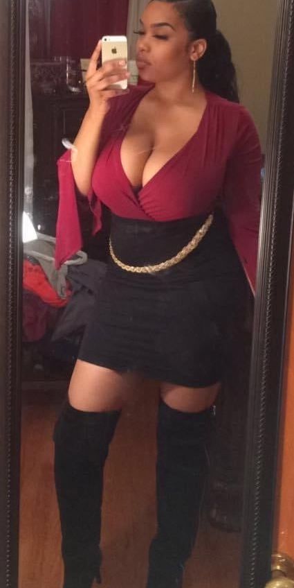 Thick ebony Texas woman