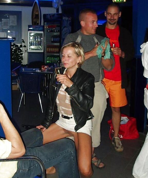 Flashing In Public