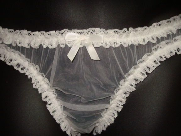 Panty satin flutter