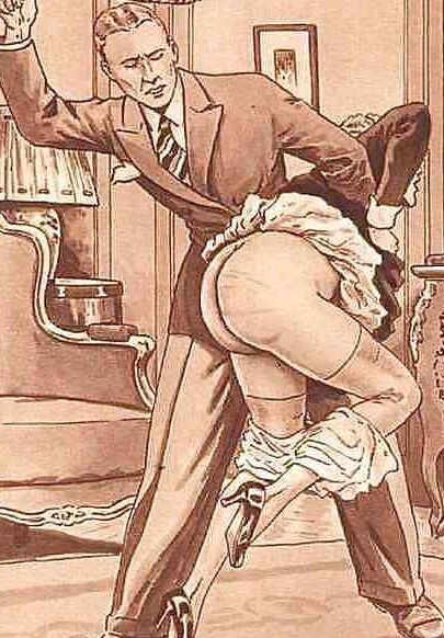 Strict Boss spanks Art Mix
