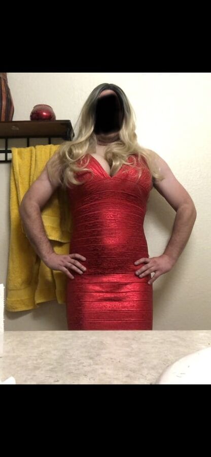 New dress red