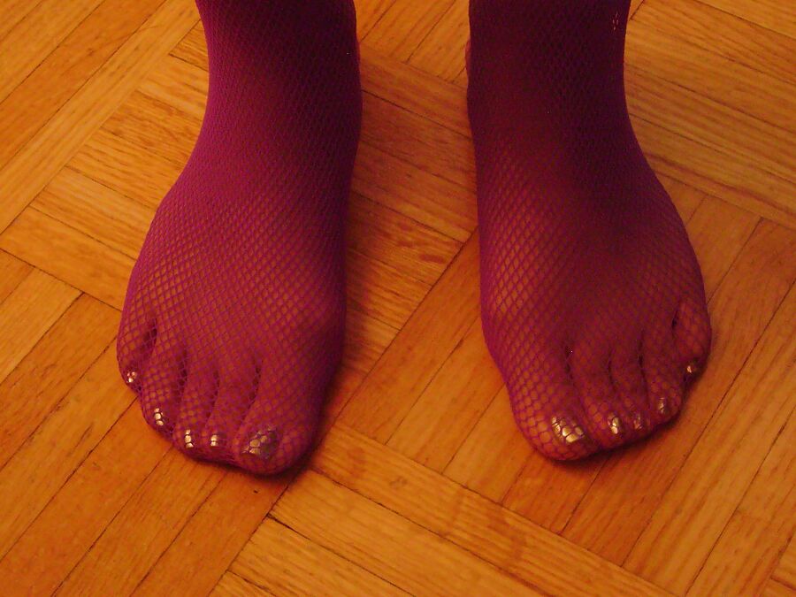Purple stockings